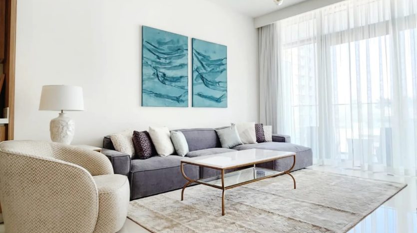 Квартира в BEACH VISTA в Дубай,    1 спальня, 69м2