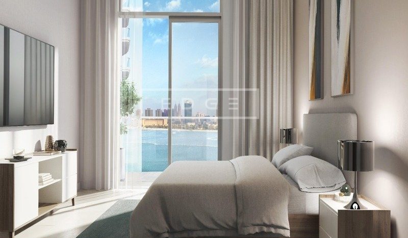 Квартира в PALACE BEACH RESIDENCES в Dubai Harbour, Дубай,    3 спальни, 172.4м2