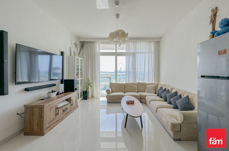 Квартира в Dubai Harbour, Дубай,    2 спальни, 105.9м2