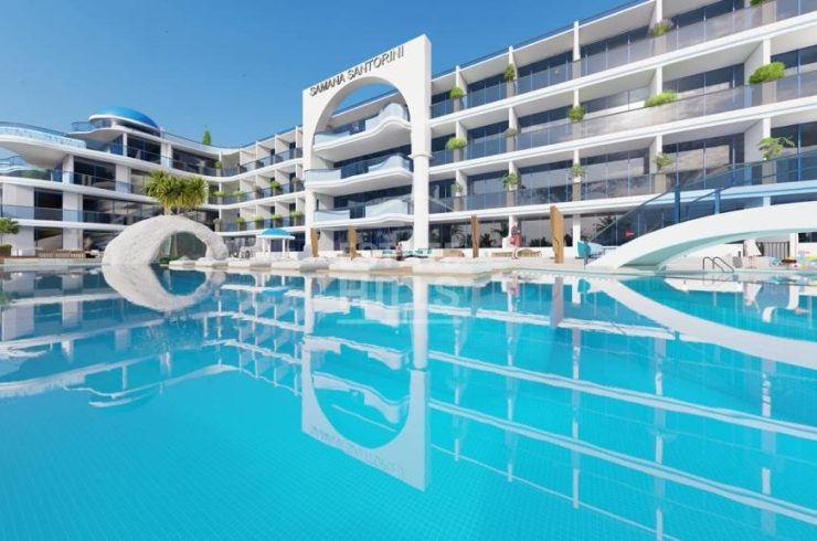 Квартира в SAMANA SANTORINI в Дубай Студио-Сити,    1 спальня, 88.3м2