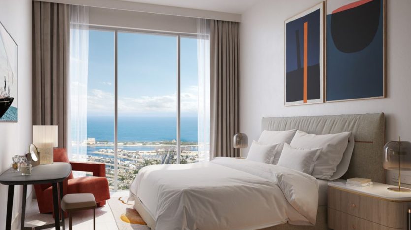 Квартира в Dubai Harbour, Дубай,    1 спальня, 78.1м2