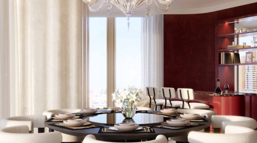 Apartment in BACCARAT HOTEL AND RESIDENCES in Downtown Dubai (Downtown Burj Dubai), UAE 3 rooms, 276m2