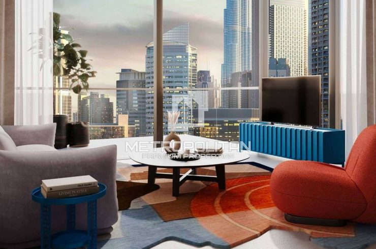 Квартира в Бизнес-Бэй, Дубай,    2 спальни, 78м2