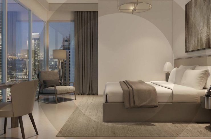 Квартира в ACT ONE | ACT TWO TOWERS в Дубай,    2 спальни, 106м2