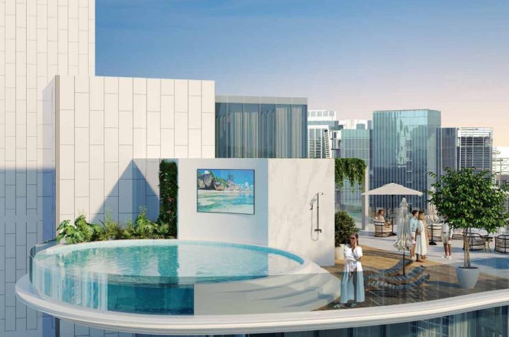 Квартира в DAMAC CHIC TOWER в Бизнес-Бэй, Дубай,    1 комната, 42м2