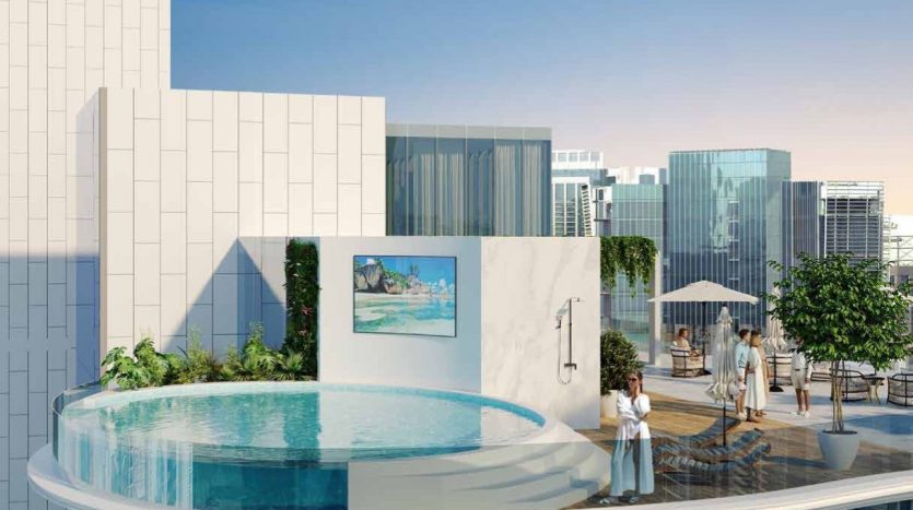 Apartment in DAMAC CHIC TOWER in Business Bay, Dubai, UAE 1 room, 42m2