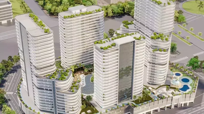 Квартира в Дубай,    2 комнаты, 63м2