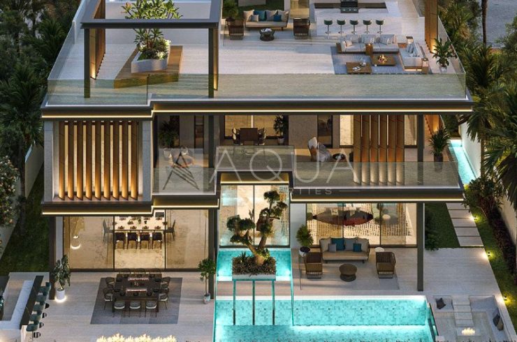 Вилла в Джумейра, Дубай,    5 спален, 1034.9м2