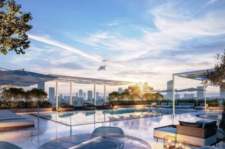 Квартира в Дубай Хилс Эстейт,    1 спальня, 62.2м2