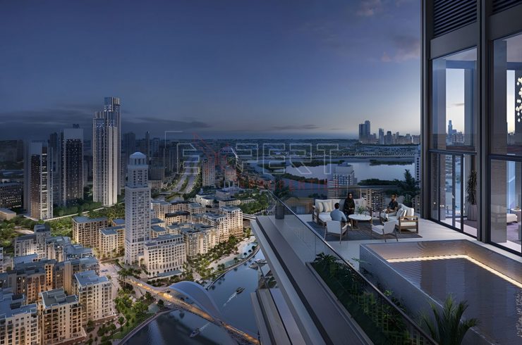 Квартира в CREEK WATERS 2 APARTMENTS в Dubai Creek Harbour (The Lagoons), Дубай,    1 спальня, 79м2