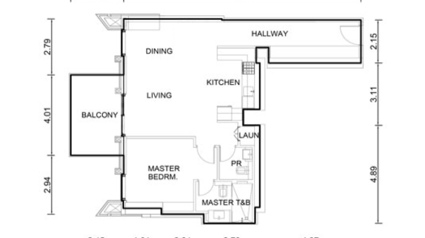 Apartment in AHAD RESIDENCES in Dubai, UAE 2 rooms, 84m2