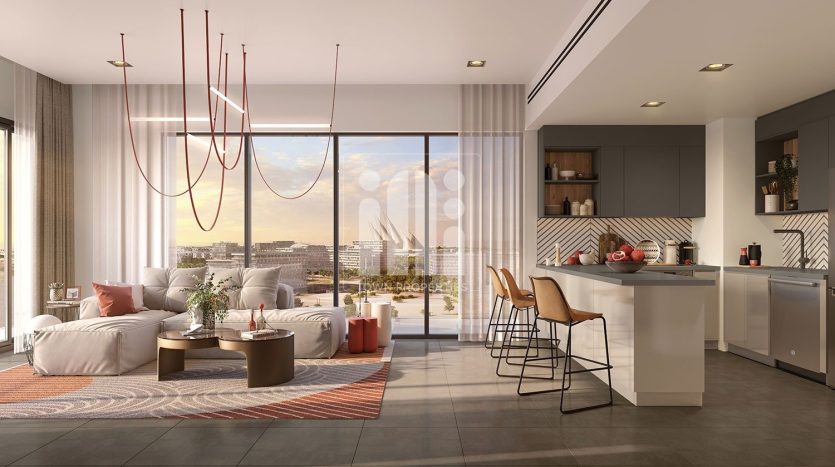 Квартира в MANARAT LIVING на Остров Саадият, Абу-Даби,    1 спальня, 67.8м2