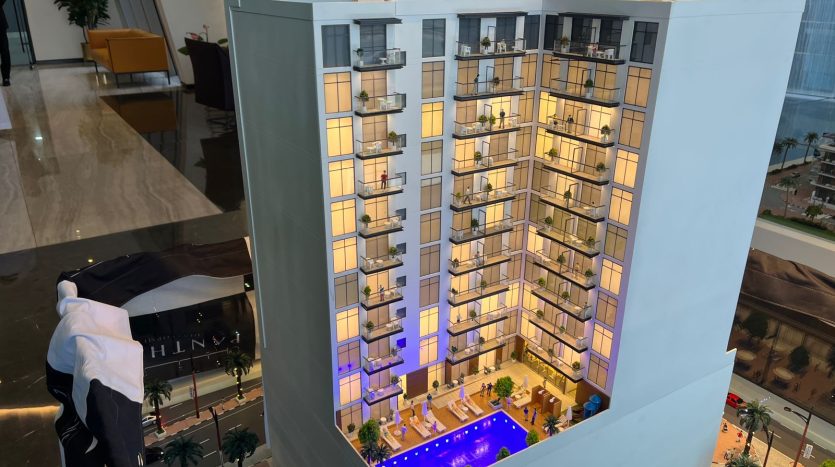 Квартира в ELYSEE HEIGHTS в Джумейра Вилладж Серкл, Дубай,    1 спальня, 59м2
