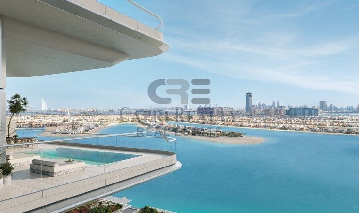 Квартира в Пальма Джумейра, Дубай,    4 спальни, 696.8м2