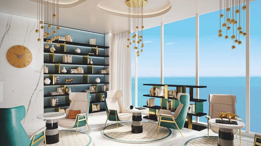 Квартира в Maritime City, Дубай,    3 комнаты, 115м2