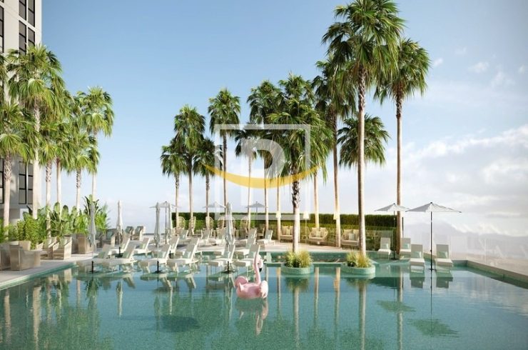 Квартира в Дубай,    54.8м2  