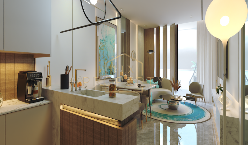 Квартира в SAMANA SANTORINI в Дубай Студио-Сити,    3 спальни, 215.8м2