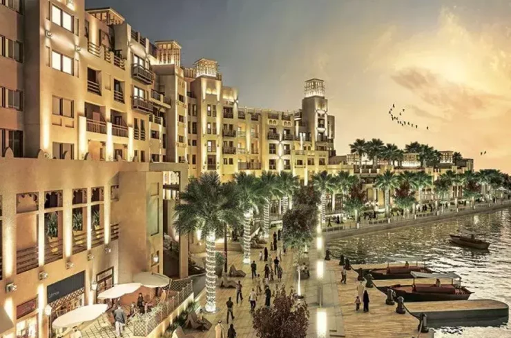 Квартира в Al Jaddaf, Дубай,    2 комнаты, 73м2