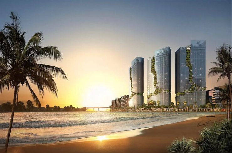 Квартира в AZIZI RIVIERA BEACHFRONT в Meydan One, Дубай,    4 комнаты, 159м2