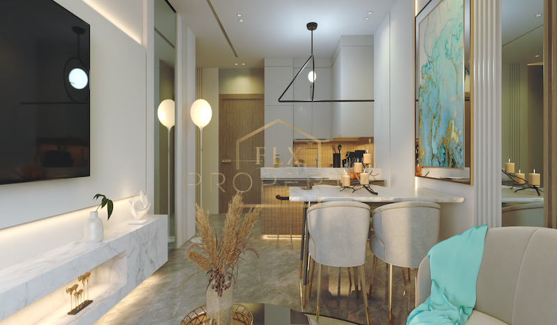 Apartment in SAMANA SANTORINI in Dubai Studio City, UAE 2 bedrooms, 111.6m2