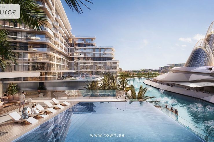 Квартира в THE SOURCE на Остров Саадият, Абу-Даби,    3 комнаты, 147.6м2