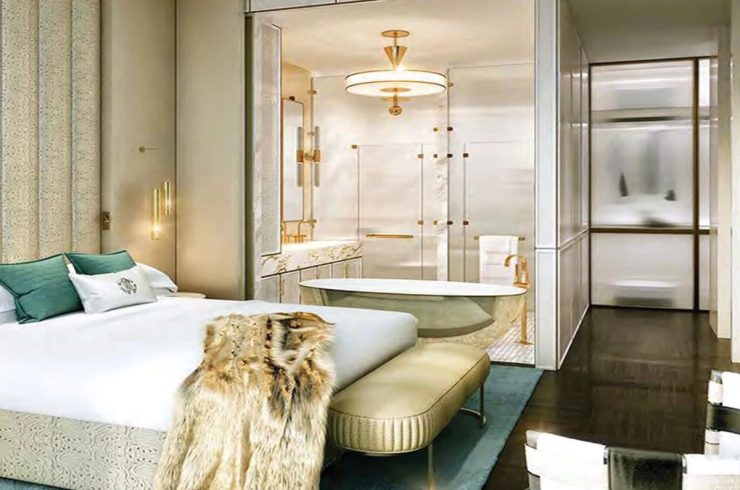 Квартира в Дубай Марина,    2 спальни, 119.5м2