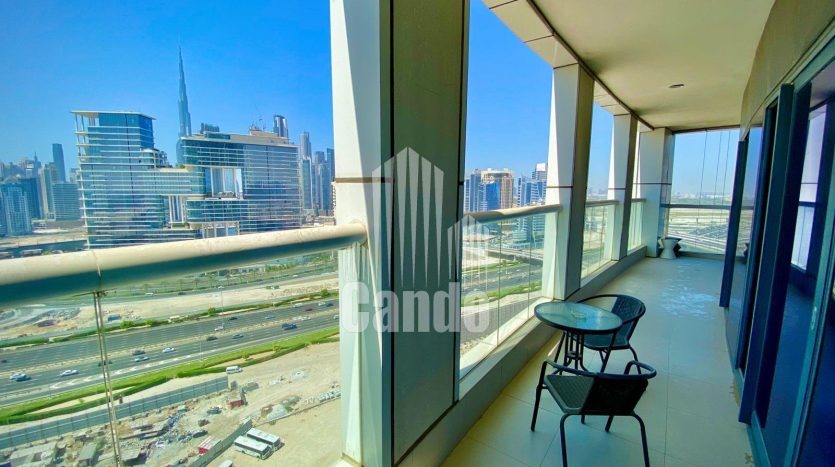 Квартира в Бизнес-Бэй, Дубай, 1 спальня, 87.2 м2 / в год