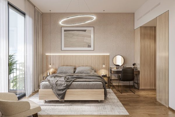 Apartment on Jumeirah Village Circle, Dubai, 2 bedrooms, 141.0268 m2