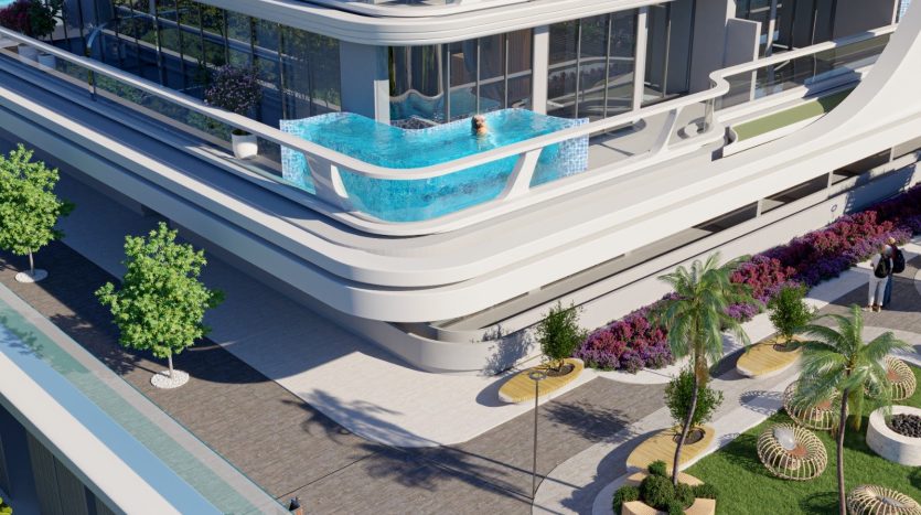 Apartment on Al Furjan, Dubai, 1 bedroom, 78.9676 m2  | Foto 2