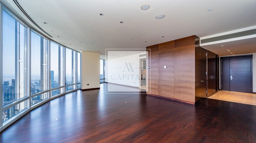 Apartment on Downtown Burj Dubai, 2 bedrooms, 178.9 m2 / per year