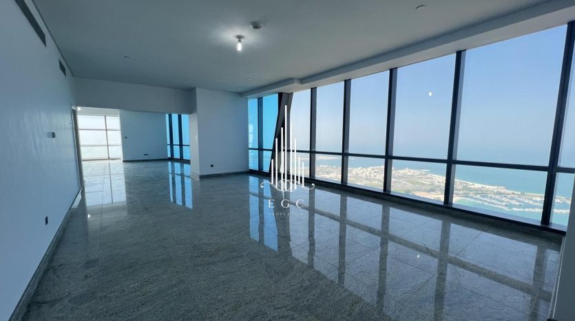 Penthouses on Corniche Road, Abu-Dhabi, 5 bedrooms, 361.5 m2 / per year