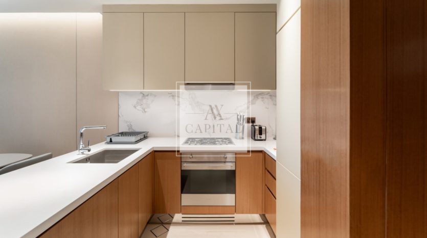 Apartment on Downtown Burj Dubai, 2 bedrooms, 110.5 m2 / per year