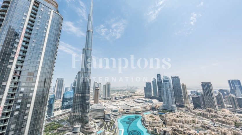 Apartment on Downtown Burj Dubai, 3 bedrooms, 250 m2 / per year