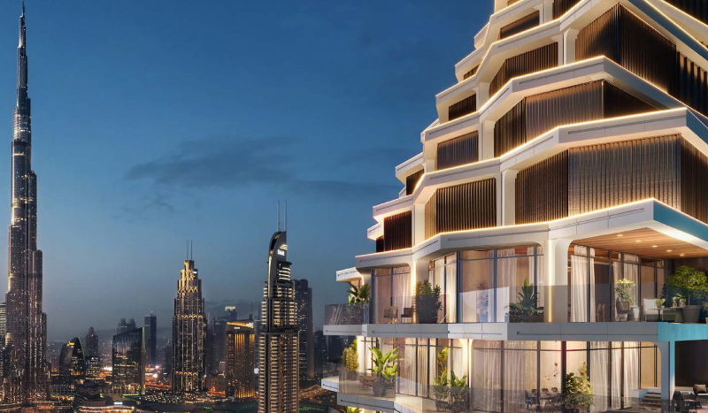 Apartment on Downtown Burj Dubai, 1 bedroom, 65.03 m2