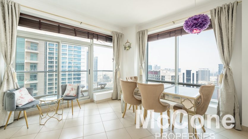 Apartment on Downtown Burj Dubai, 1 bedroom, 100.61 m2 / per year