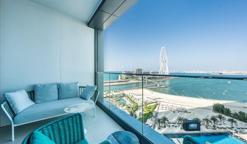 Apartment on Jumeirah Beach Residence, Dubai, 2 bedrooms, 108.3 m2 / per year