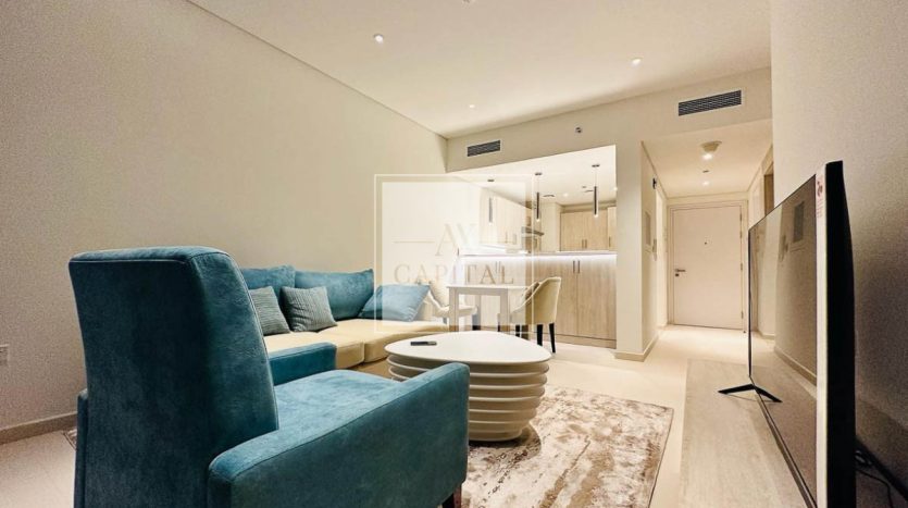 Apartment on Palm Jumeirah, Dubai, 1 bedroom, 59.7 m2 / per year