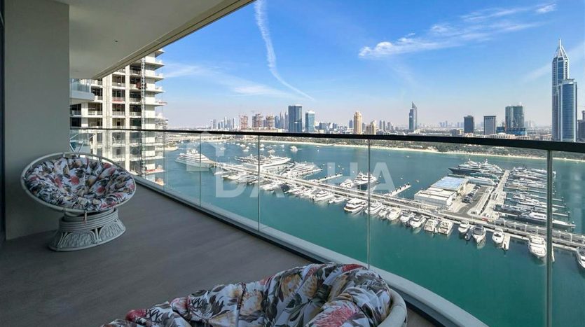 Квартира в Dubai Harbour, 3 спальни, 163.1 м2 / в год