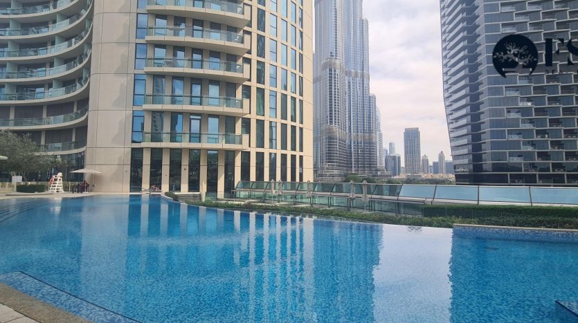 Apartment on Downtown Burj Dubai, 3 bedrooms, 195.7 m2 / per year