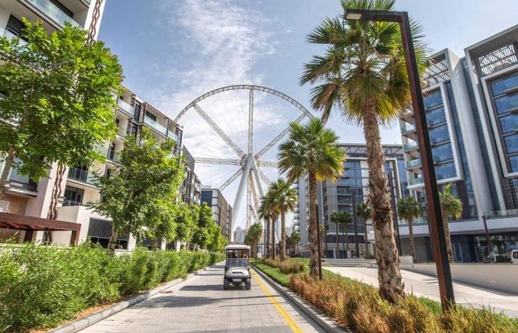 Квартира в Bluewaters, Дубай, 2 спальни, 138 м2