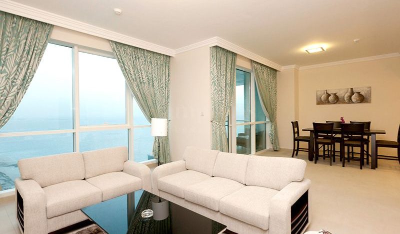 Apartment on Jumeirah Beach Residence, Dubai, 2 bedrooms, 158.3 m2 / per year