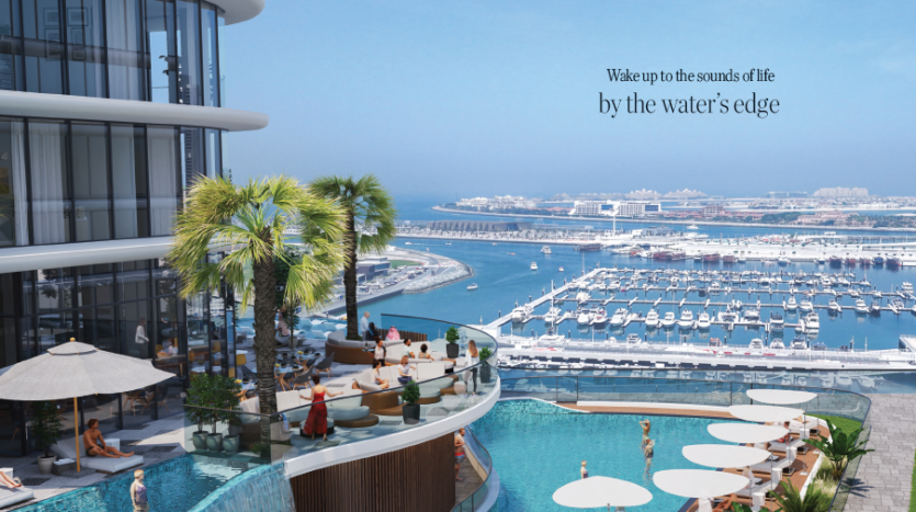 Квартира в Dubai Harbour, 1 спальня, 78.9676 м2