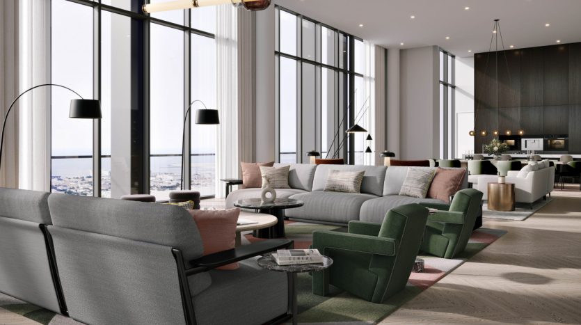 Apartment on City Walk, Dubai, 3 bedrooms, 168.89 m2