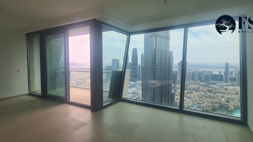 Apartment on Downtown Burj Dubai, 3 bedrooms, 195.7 m2 / per year