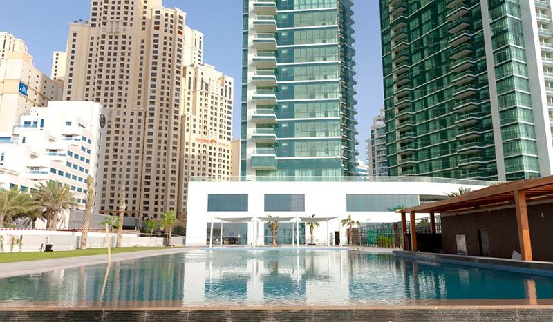 Apartment on Jumeirah Beach Residence, Dubai, 2 bedrooms, 158.3 m2 / per year