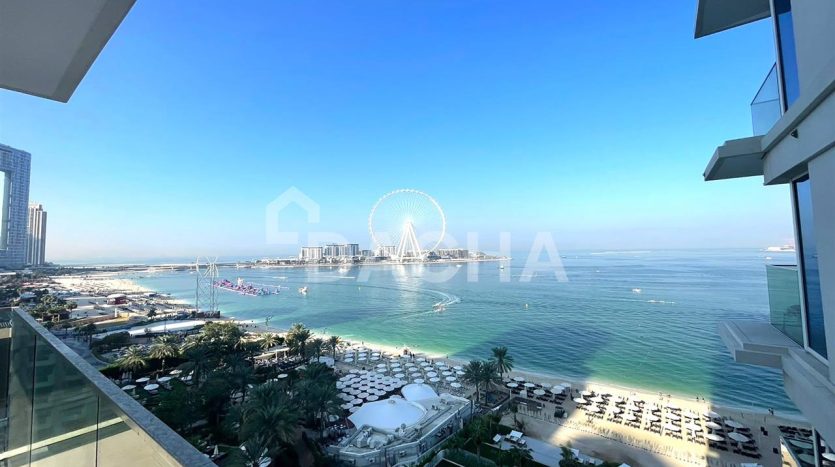 Apartment on Jumeirah Beach Residence, Dubai, 2 bedrooms, 130.9 m2 / per year