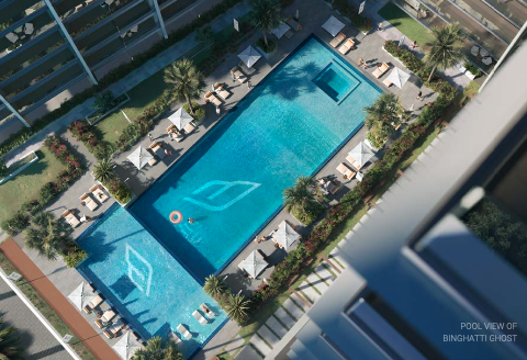 Apartment on Al Jaddaf, Dubai, 1 bedroom, 80 m2