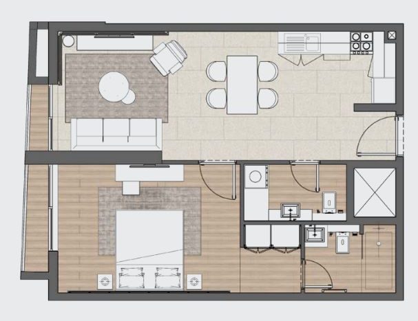 Apartment on Jumeirah Village Circle, Dubai, 1 bedroom, 64.8 m2  | Foto 2
