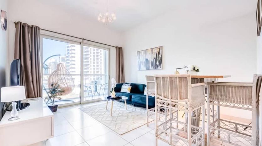 Apartment on Dubai Marina, 1 bedroom, 68 m2 / per year