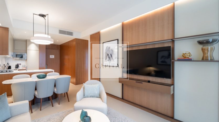 Apartment on Downtown Burj Dubai, 2 bedrooms, 110.5 m2 / per year